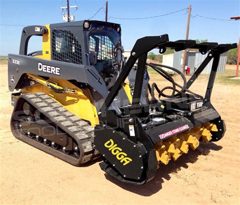 disc mulcher for skid steer|rotary mulcher for skid steer.